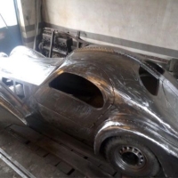 The challenge: 1935 Bugatti 57 SC Atlantic recreation